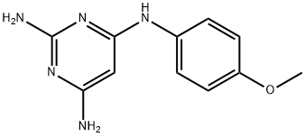 N4-(4-methoxyphenyl)pyrimidine-2,4,6-triamine Structure