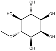 1-D-4-O-METHYL-MYO-INOSITOL, 6090-97-7, 结构式