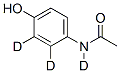 N‐(4‐ヒドロキシフェニル)アセトアミド‐2,2,2‐D3 化学構造式