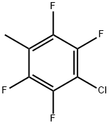 4-氯-2,3,5,6-四氟甲苯, 60903-82-4, 结构式