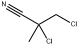 2,3-ジクロロ-2-メチルプロパンニトリル 化学構造式