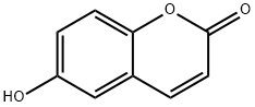 6-Hydroxycoumarin Structure