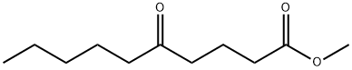 5-オキソデカン酸メチル 化学構造式