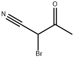 Butanenitrile,  2-bromo-3-oxo- Structure
