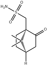 （1S）-10-樟脑磺酰胺 结构式
