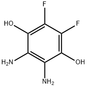 1,4-Benzenediol,  2,3-diamino-5,6-difluoro-,609343-33-1,结构式