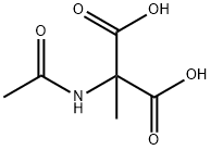 Propanedioic  acid,  (acetylamino)methyl-  (9CI) Structure