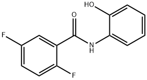 Benzamide, 2,5-difluoro-N-(2-hydroxyphenyl)- (9CI) 化学構造式