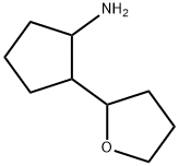 Cyclopentylamine, 2-(tetrahydro-2-furyl)- (7CI,8CI) 化学構造式