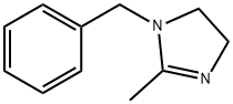 1H-Imidazole, 4,5-dihydro-2-methyl-1-(phenylmethyl)- Structure