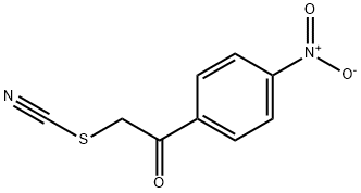 チオシアン酸4-ニトロフェナシル 化学構造式