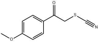 4-METHOXYPHENACYL THIOCYANATE Structure