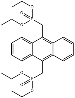 9,10-BIS(DIETHYLPHOSPHONOMETHYL)ANTHRACENE Structure