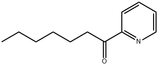 1-PYRIDIN-2-YL-HEPTAN-1-ONE Struktur