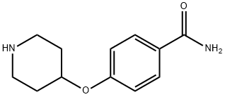 4-(PIPERIDIN-4-YLOXY)BENZAMIDE Structure