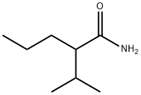 2-(1-甲基乙基)戊酰胺 结构式