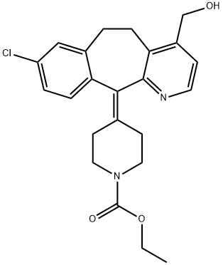 4-羟甲基氯雷他定,609806-40-8,结构式