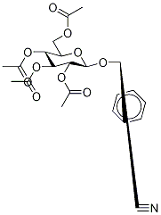 (S)-Prunasin Tetraacetate Structure
