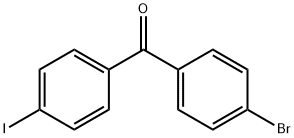 4'-BROMO-4-IODOBENZOPHENONE 结构式