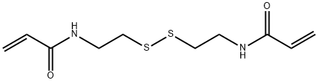 N,N'-BIS(ACRYLOYL)CYSTAMINE Structure