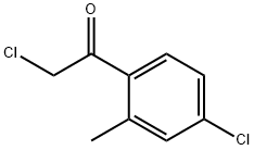 Ethanone, 2-chloro-1-(4-chloro-2-methylphenyl)- (9CI) Struktur