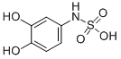 3,4-Dihydroxybenzenesulfonic acid monoammonium salt 化学構造式