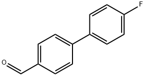 4'-フルオロビフェニル-4-カルボン酸 化学構造式
