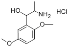 盐酸甲氧明,61-16-5,结构式