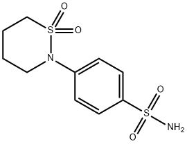 舒噻嗪, 61-56-3, 结构式
