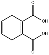 1,4-Cyclohexadiene-1,2-dicarboxylic acid,610-13-9,结构式