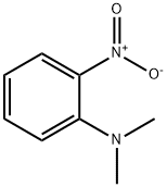 N,N-ジメチル-2-ニトロアニリン 化学構造式
