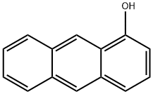 1-HYDROXYANTHRACENE Structure