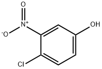 4-クロロ-3-ニトロフェノル 化学構造式