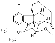 STRYCHNINE HYDROCHLORIDE, DIHYDRATE Structure