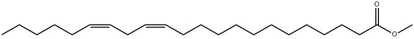 CIS-13,16-DOCOSADIENOIC ACID METHYL ESTER Structure