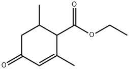 4-乙氧羰基-3,5-二甲基-2-环己烯-1-酮, 6102-15-4, 结构式