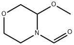 4-FORMYL-3-METHOXYMORPHOLINE Structure