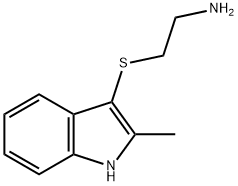 61021-66-7 2-((2-甲基-1H-吲哚-3-基)硫代)乙胺