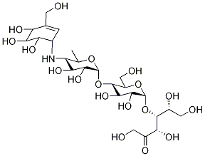 Acarbose 1,1-α,α-Glycoside IMpurity Struktur
