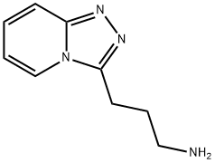 (3-[1,2,4]トリアゾロ[4,3-A]ピリジン-3-イルプロピル)アミン HYDROCHLORIDE 化学構造式