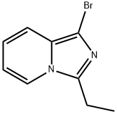Imidazo[1,5-a]pyridine, 1-bromo-3-ethyl- (9CI) 结构式