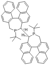 (3S,3'S,4S,4'S,11bS,11'bS)-(+)-4,4'-ジ-t-ブチル-4,4',5,5'-テトラヒドロ-3,3'-ビ-3H-ジナフト[2,1-c:1',2'-e]ホスフェピン, 97% (S)-BINAPINE(S)-BINAPINE 化学構造式