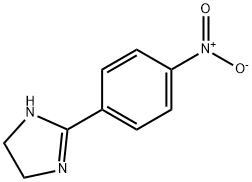 2-(4-硝基苯基)-4,5-二氢-1H-咪唑 结构式