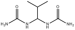 N,N''-(isobutylidene)diurea Struktur