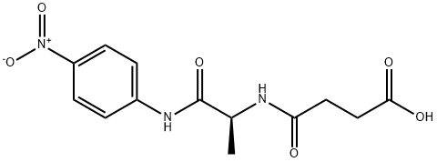 succinyl-alanine-4-nitroanilide Structure