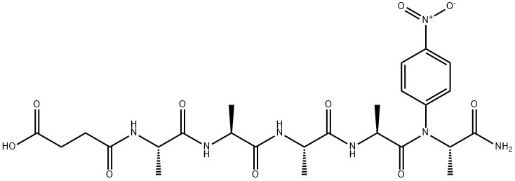 SUC-ALA-ALA-ALA-ALA-ALA-PNA Struktur