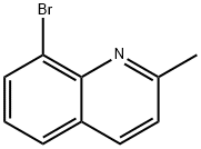 8-溴-2-甲基喹啉,61047-43-6,结构式