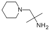 2-甲基-1-哌啶-2-丙胺, 6105-74-4, 结构式