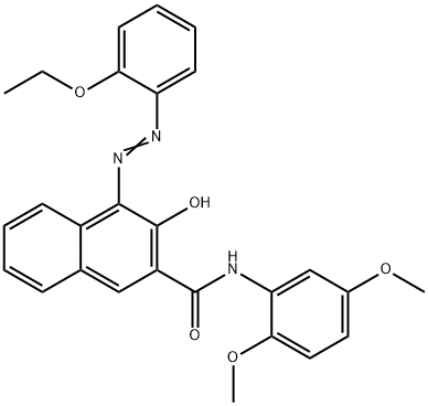 N-(2,5-Dimethoxyphenyl)-4-[(2-ethoxyphenyl)azo]-3-hydroxy-2-naphthalenecarboxamide|