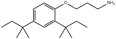 3-(2,4-二叔戊基苯氧基)丙胺, 61053-26-7, 结构式